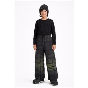 Vintage Y2K Burton Plaid black & green Snowboard Pants Kids Large